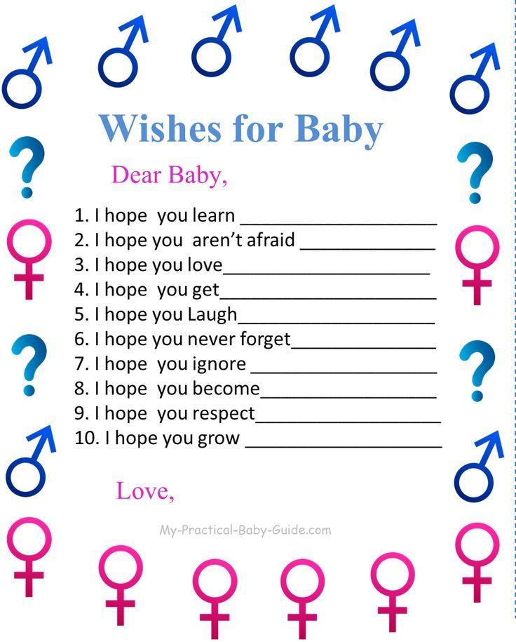 5 Fun Gender Reveal Games with Printables