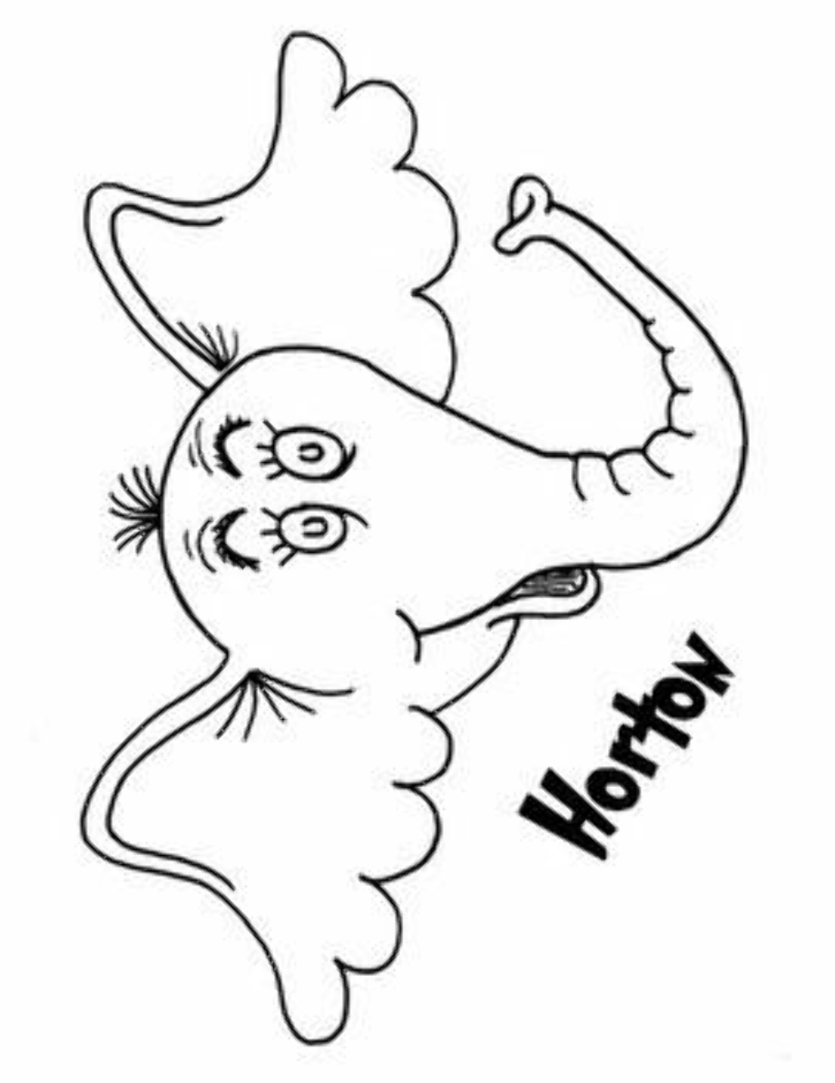 Horton Hears a Who Printable Activity Template