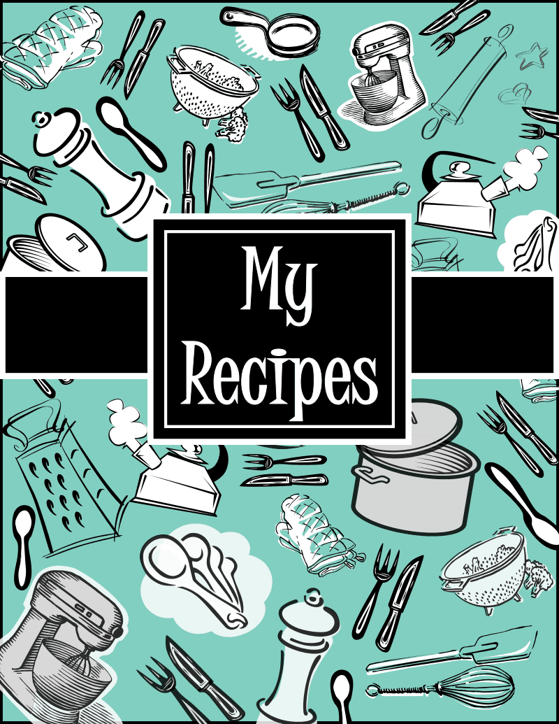 Printable Recipe Book Cover Template: Design Your Culinary Story